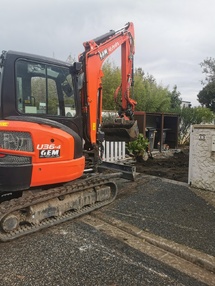Création d’allée avec enrobé en décembre