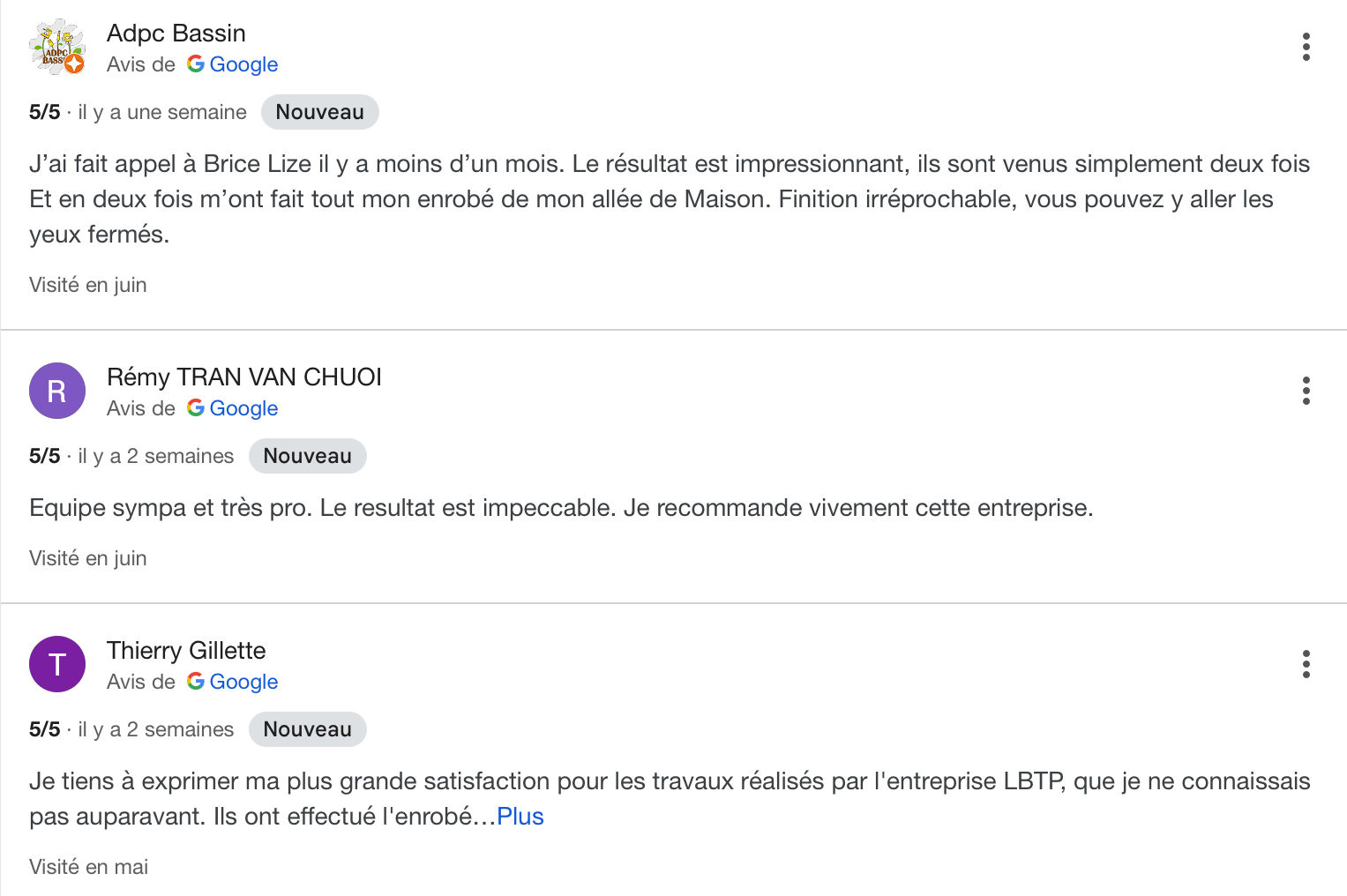 LBTP, c’est le choix de ceux qui veulent dormir tranquille…