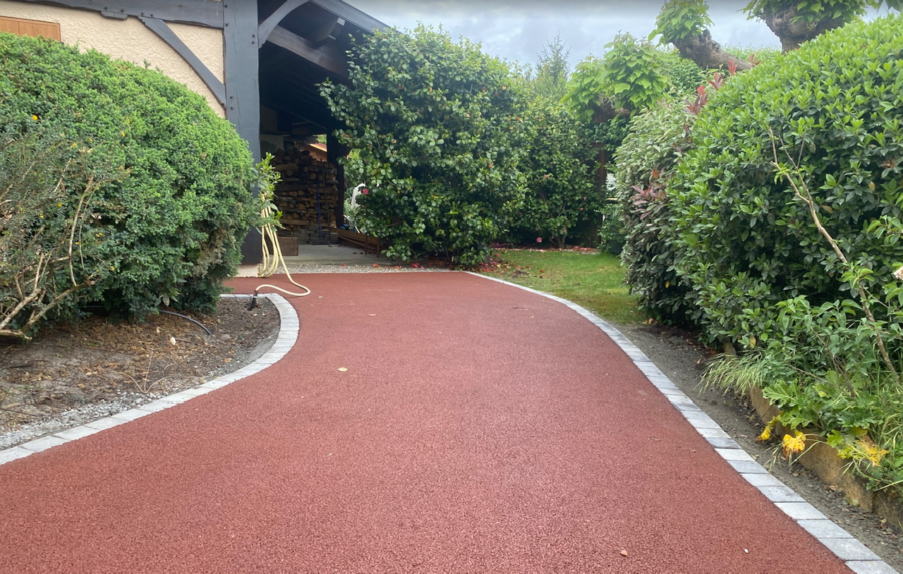 Création d’allée à Biscarrosse
