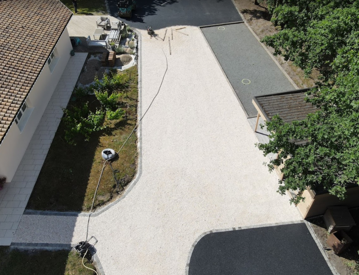 Création d’allée à Marcheprime