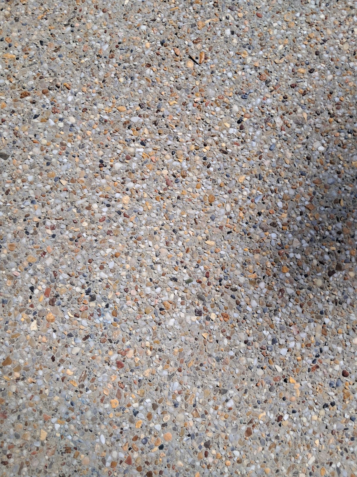 Béton désactivé par LBTP Brice Lizé, chantier au Pyla