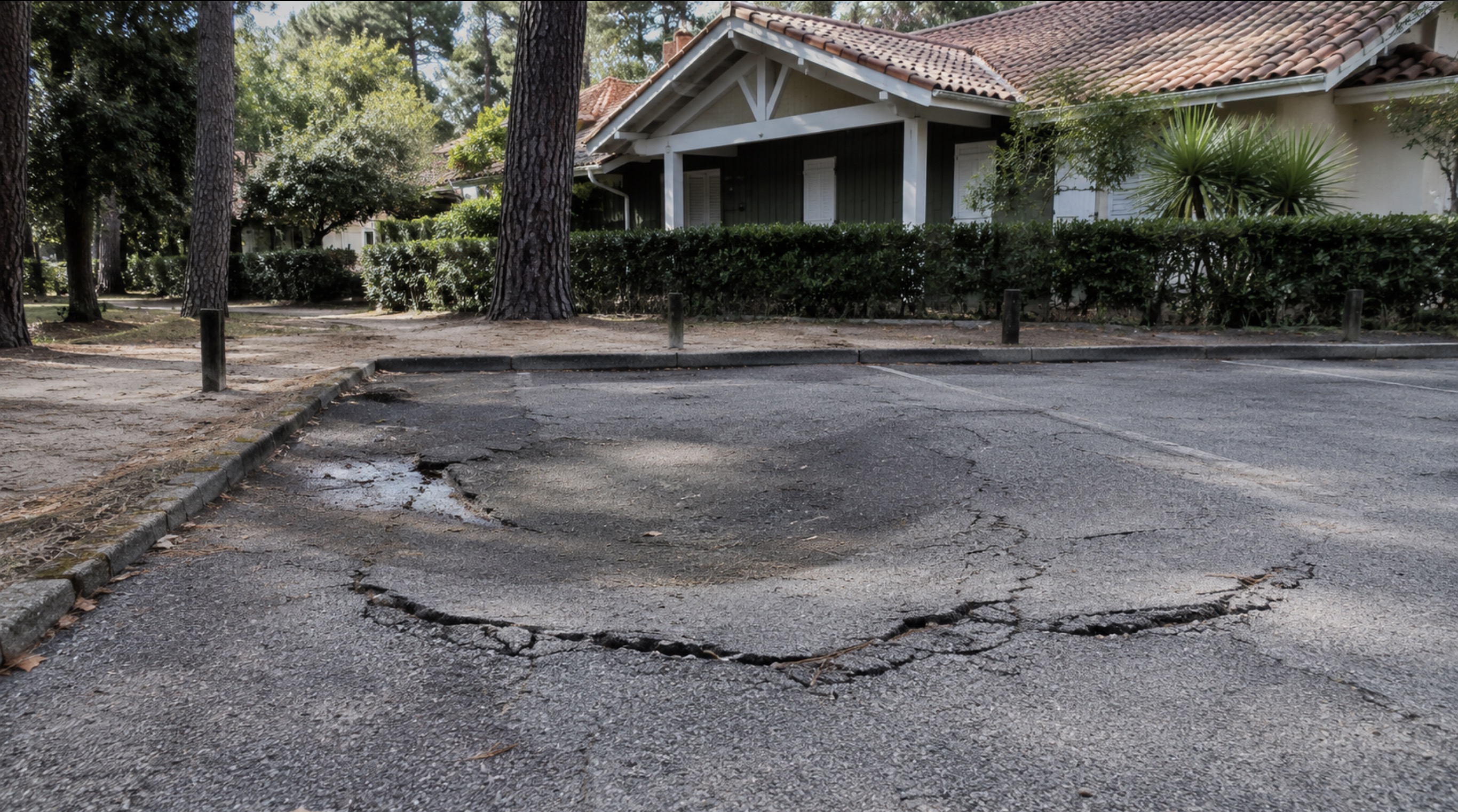 Mon parking s'effondre : les causes possibles